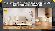 The Ultimate Checklist for a Stress-Free Sydney Home Renovation