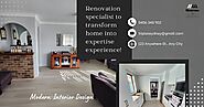 Renovation specialist to transform home into expertise experience!