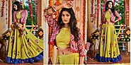 Lemon Yellow Navratri Chaniya Choli Online