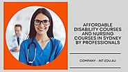 Affordable Disability Courses and Nursing Courses in Sydney