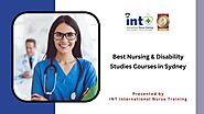 Best Nursing & Disability Studies Courses in Sydney