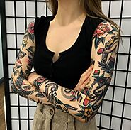 Patchwork Tattoos For Inspiration To Add Or Start Your Sleeve