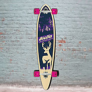 2015 Pintail Longboard Deer Stella Skateboard 46" - Complete