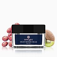 Skin Restoring Night Repair Cream with Mulberry & Kiwi extract, 50 gm – Uniqaya Lifestyle