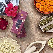 Bamboo less Dhoop Sticks (20 Natural Incense Sticks) made from Temple Flowers - Get 30% Off