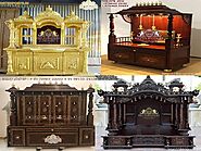 Website at https://dstexports.home.blog/2022/07/15/gorgeous-pooja-mandir-designs-for-home-dst-teak-wood-temple-collec...