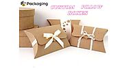 Benefits Suppliers can get from Wholesale Custom Pillow Boxes 