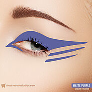 Purple Eyeliner - Matte Liquid , Waterproof & Smudge Proof - Recode