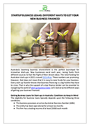 Broc Finance - Start-up Business Loans: Different Ways to Get Your New Business Financed