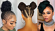 8 Beautiful Braided Updos For Black Women