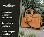 Transforming Fashion: Discover Our Upcycled Leather Collection