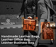 Step in Style at Your Workplace with Stylish Handmade Leather Bags