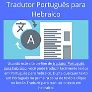 Tradutor Português para Hebraico