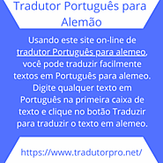 Tradutor Português para Alemão