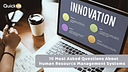HRMS: 10 Most Asked Questions About Human Resource Management System