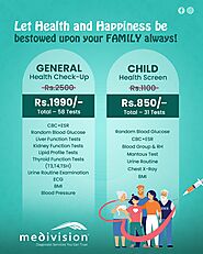 General Health Check up & Child Health Screen