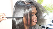 How to Straighten Black African American Hair With Right Way