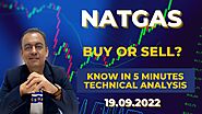 NATGAS - Multi Time-frame Technical Analysis by @MONEYTIZE - 19th Sept #2022 |