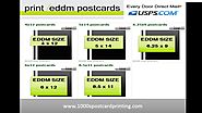 EDDM Postcard Printing with 1000spostcardprinting