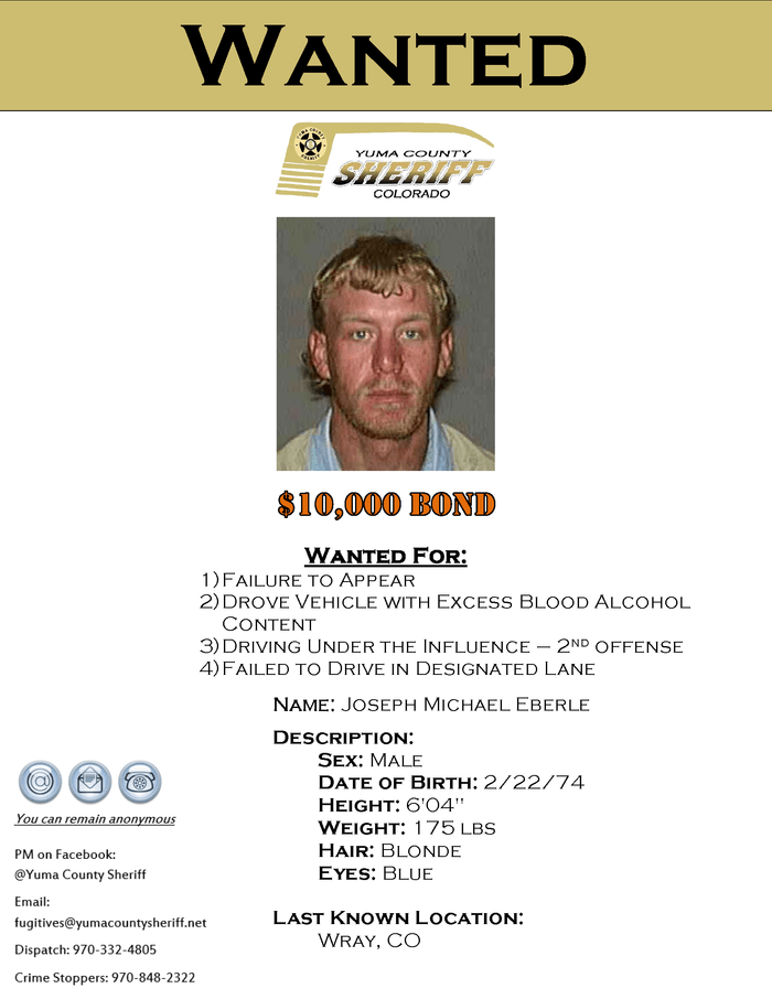 Yuma County Sheriff's Most Wanted Fugitives A Listly List