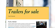 Trailers for sale | Smore Newsletters