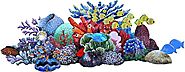 Reef Scene Glass Swimming Pool Mosaic | Glass Mosaic Pool Tiles – ceramicmosaicart.com