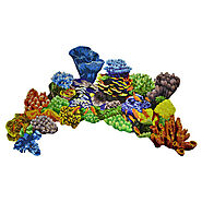 Coral Reef Glass Swimming Pool Mosaic | Glass Mosaic Pool Tiles – ceramicmosaicart.com