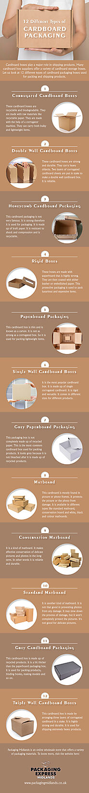 12 Different Types of Cardboard Boxes - WriteUpCafe.com