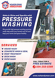 Commercial & Residential Pressure Washing Services in Kenner