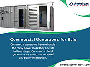 Commercial Generators for Sale