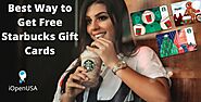 Best Way to Get Free Starbucks Gift Cards