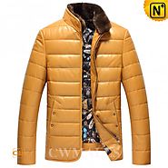 CWMALLS® Down Jackets with Fur Collar CW846053