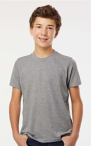 Buy M&O - Youth Deluxe Blend T-Shirt in Bulk