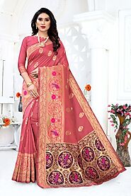 Buy Banarasi Silk Sarees Designs Online at Best Price | Mirraw