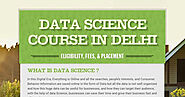 Data Science Course in Delhi | Smore Newsletters