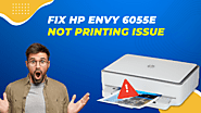 Fix HP Envy 6055e not Printing Issue