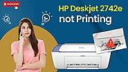 HP Deskjet 2742e not Printing [Fixed]