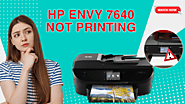 HP Envy 7640 not Printing (Fixed) | Printer Tales