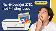 Fix HP Deskjet 3752 not Printing Issue