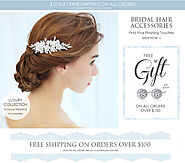 If You're Looking For Bridal Hair Accessories, Go To The Wedding Garter