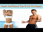 Simple And Natural Tips To Get Flat Tummy
