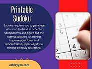 Printable Sudoku