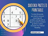 Sudoku Puzzles Printable