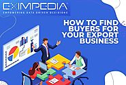 How to find buyers for your export business?