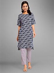 Shop unique Printed Kurtis for women at Beyoung