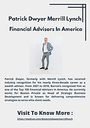 Patrick Dwyer Merrill Lynch - Financial Advisors In Ame on Behance