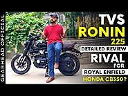 TVS Ronin 225 | Rival for Royal Enfield & Honda CB350? | Detailed Review | Gearhead Official