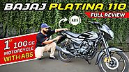 2023 Bajaj Platina 110 ABS | Detailed Review | 1st 100cc Bike with ABS! | Better than Splendor?