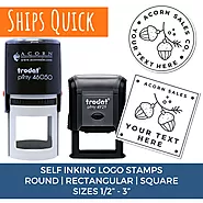 Custom Stamps with Business Logo