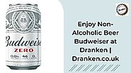 Enjoy Non-Alcoholic Beer Budweiser at Dranken | Dranken.co.uk